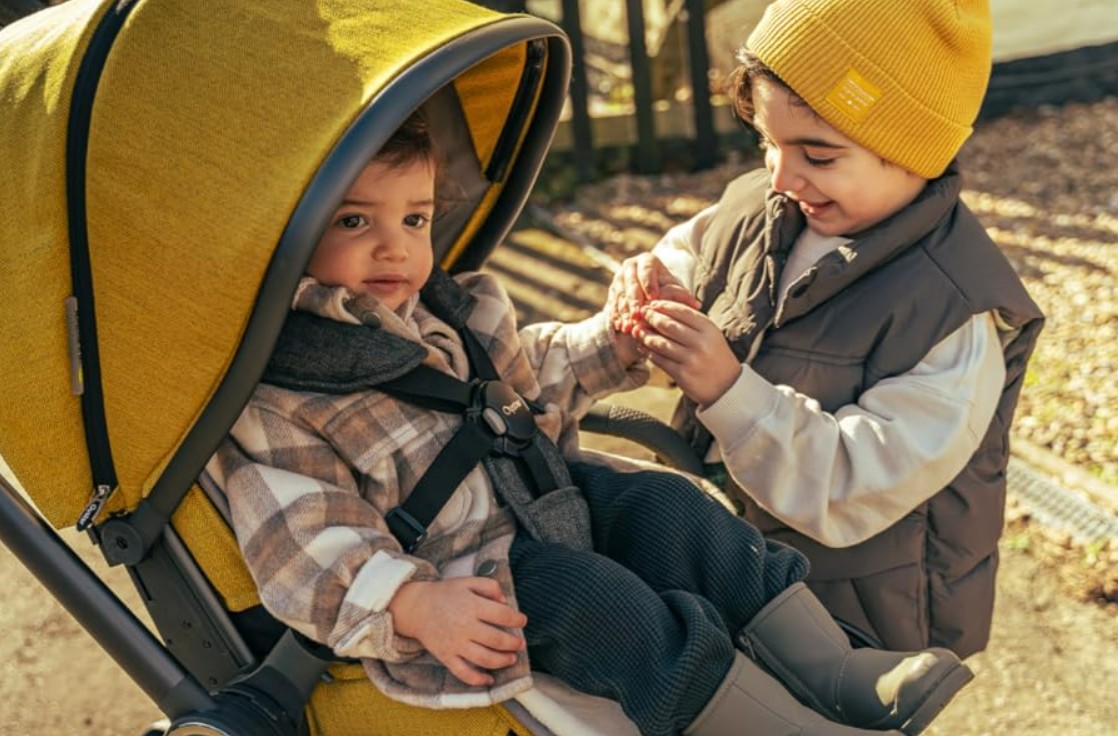 eleganter Kinderwagen